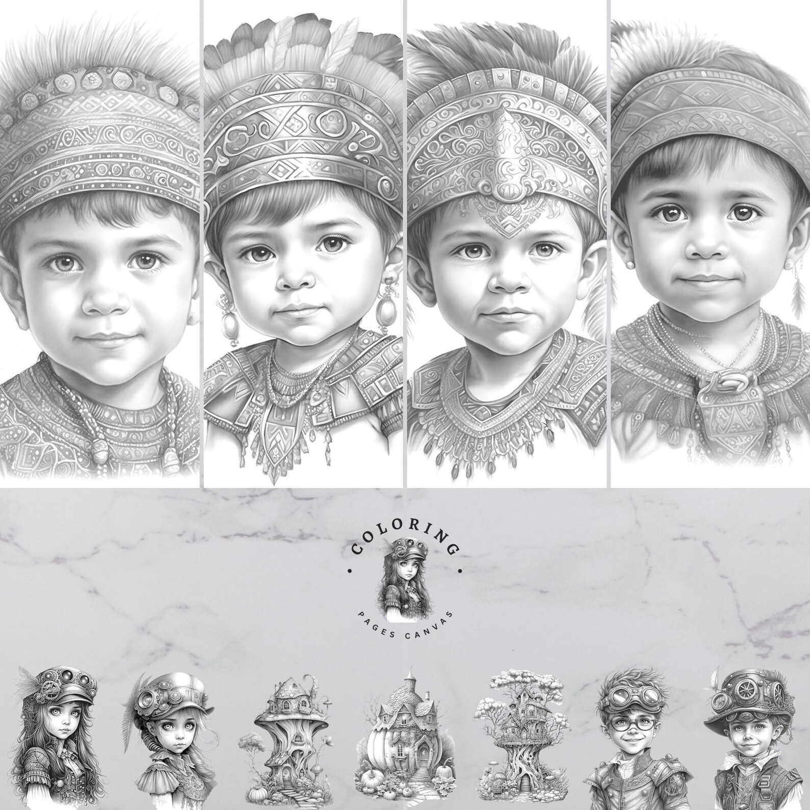 25 Cute Aztec Boys Coloring Pages - Adult, Teens and Kids Coloring Book ...