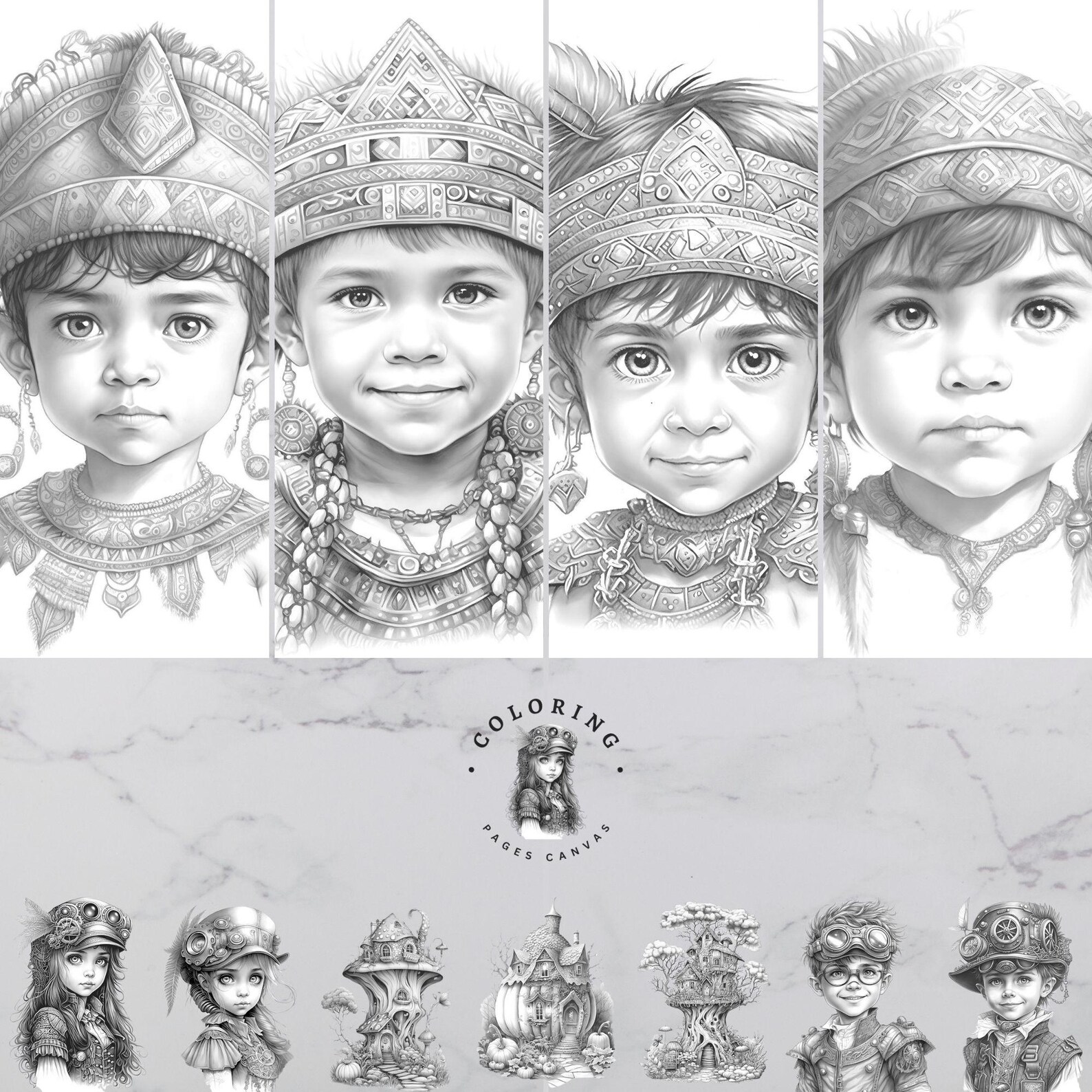25 Cute Aztec Boys Coloring Pages - Adult, Teens and Kids Coloring Book ...