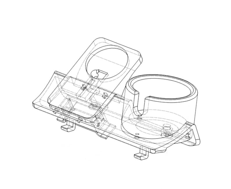E30 Cup Holder With Magsafe Charger Etsy