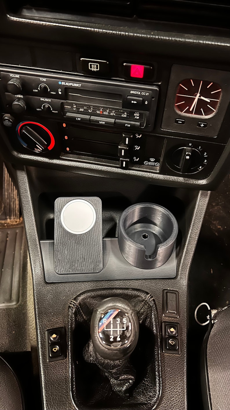 E30 Cup Holder With Magsafe Charger Etsy