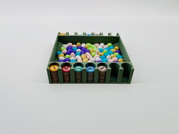 Wingspan Resource (Food and Eggs) Organizer - Expansion Ready