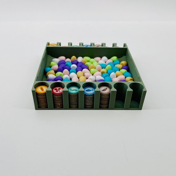 Wingspan Resource (Food and Eggs) Organizer - Expansion Ready