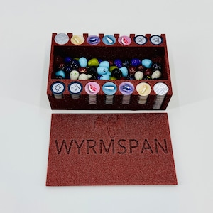 Organizador de recursos de Wyrmspan (comida y huevos)