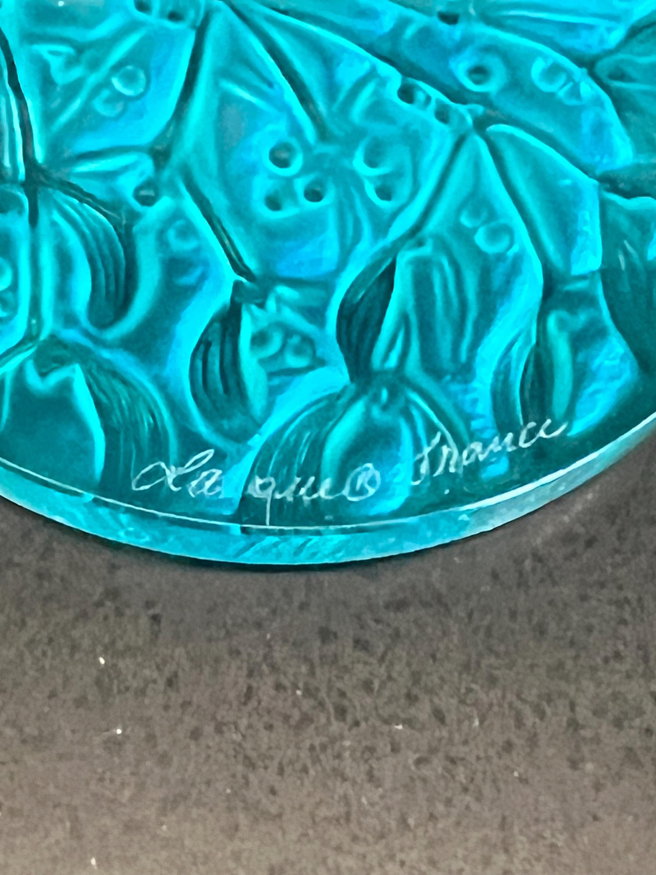 Lalique Christmas Ornament (noel Mistletoe 1989) - Etsy