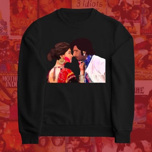 Deepika/Ranvir&#39;s Sizzling Chemistry T-Shirt OR Crewneck Sweatshirt in BLACK