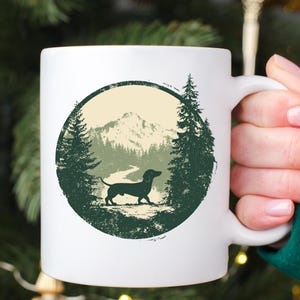 Dachshund Coffee Mug Funny Doxin Mug Weiner Dog Mom Gift Coffee Roast Lover Present Doxie Owner Cup Pet Parent Gift Funny Dog Ceramic Mug