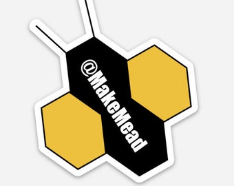 Hacer Mead Bee Approx 3 "Troquelado