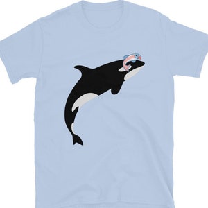 Shirt orka-trend orka met dode zalm