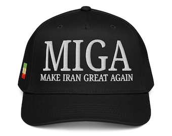 MIGA Iran Flag 5-Panel Cap