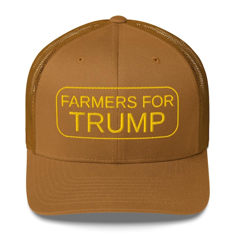 Farmers for Trump Hat Make Our Farmers Great Again Hat Trucker Cap