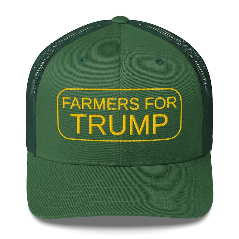 Farmers for Trump Hat Make Our Farmers Great Again Hat Trucker Cap