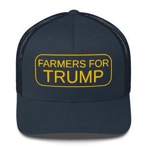 Farmers for Trump Hat Make Our Farmers Great Again Hat Trucker Cap