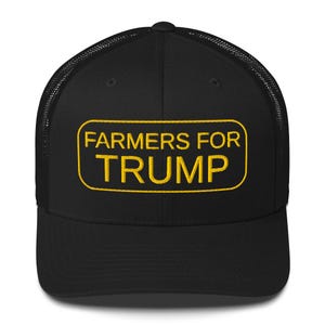 Farmers for Trump Hat Make Our Farmers Great Again Hat Trucker Cap
