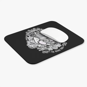 Hattie the Hatbox Ghost, 9&quot;x8&quot; Mouse Pad (Rectangle)
