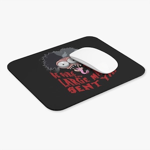 Pee-Wee&#39;s Big Adventure, Large Marge Inspired, 9&quot;x8&quot; Mouse Pad (Rectangle)