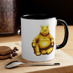 Poodha 11 oz Mug with Black or Red Accent