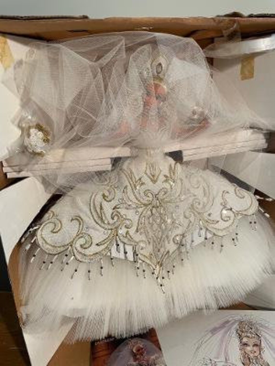 Empress Bride Barbie, Fifth in a Series of Exclusive Barbie Dolls by Bob Mackie - Etsy