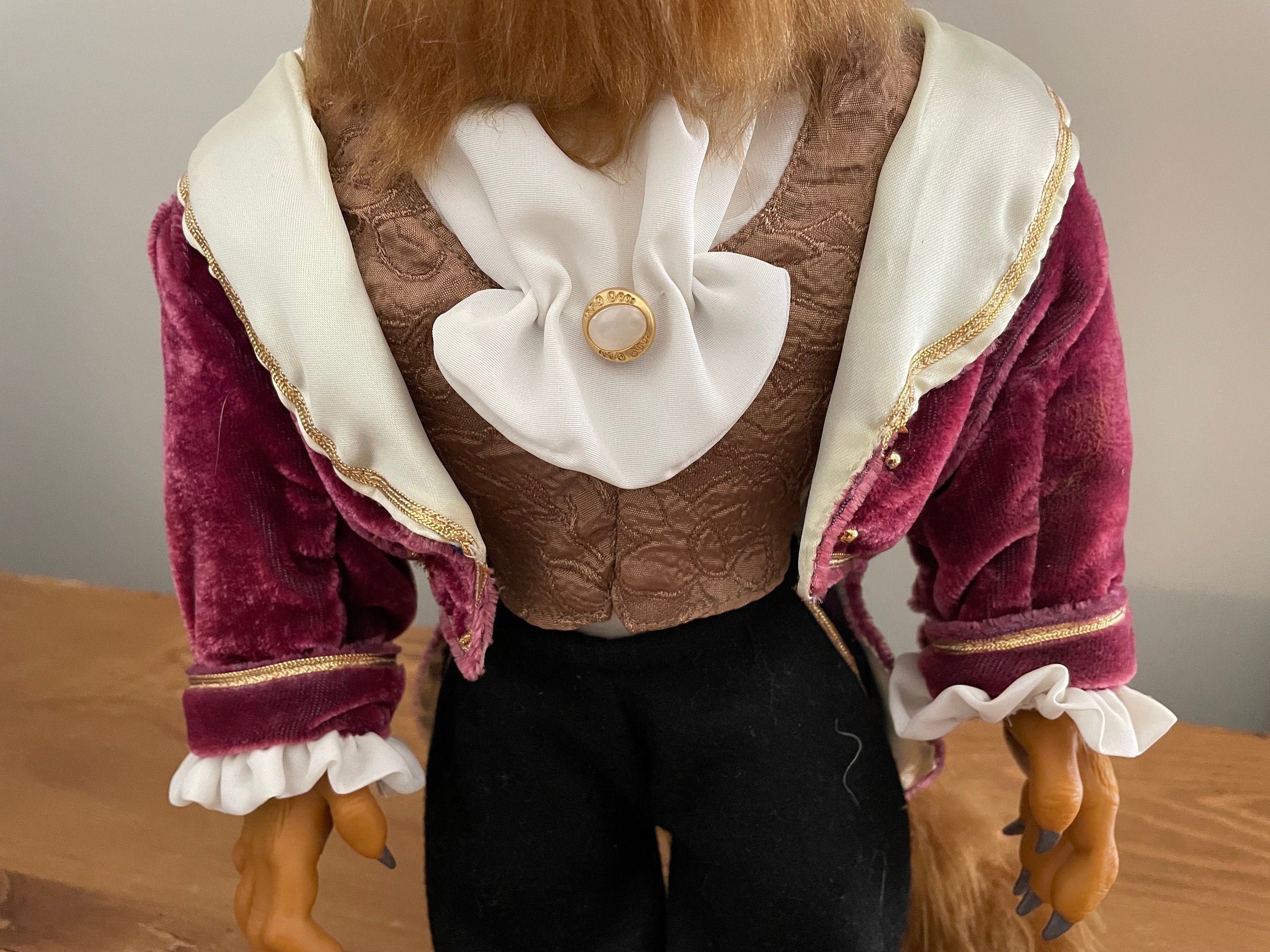 Beast Plush Doll From Beauty and the Beast by Dakin for Walt Etsy