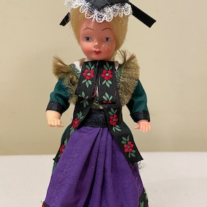 Traditional Folk Costume Souvenir Doll