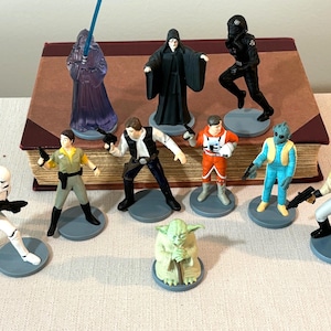 3 Inch Stars Wars Figures, Set of 10 by Applause for Lucas Films, Ltd