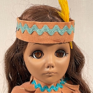 Vintage Effanbee 11 Inch Vinyl Pocahontas from the Storyland Collection