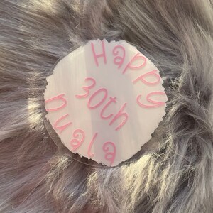 Personalised cake topper | perfect for birthdays | christenings | anniversaries | weddings | baby showers | gender reveals | birthday | more