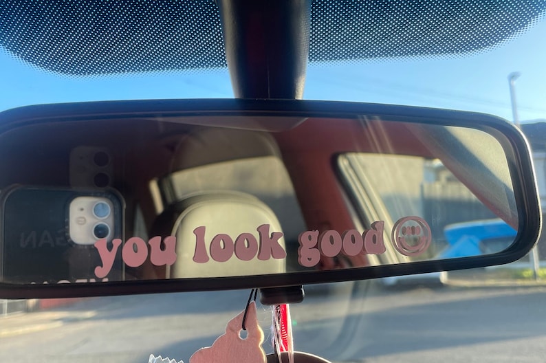Car Mirror Decal Sticker Decal Car Sticker Perfect for Etsy