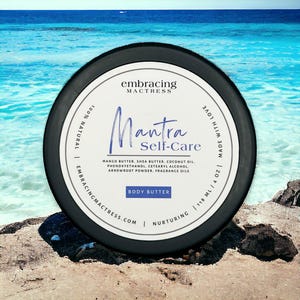 Positive Energy Body Butter: Mango, Shea & Coconut Oil - Vegan