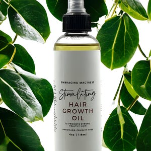 Herbal Scalp and Hair Growth Stimulating Oil: Red Onion, Fenugreek, Garlic - Ayurvedic Scalp Treatment