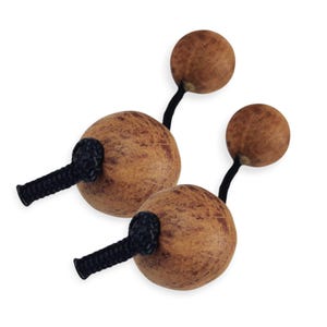 Asalato Shaker 2 Resizable African Kashaka Percussion Instrument. One for each hand.