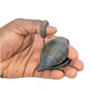 Handcrafted Frikyiwa Bell – African Thumb Bell for Music, Meditation & Decor