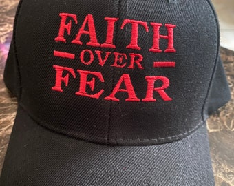 Embroidered baseball cap