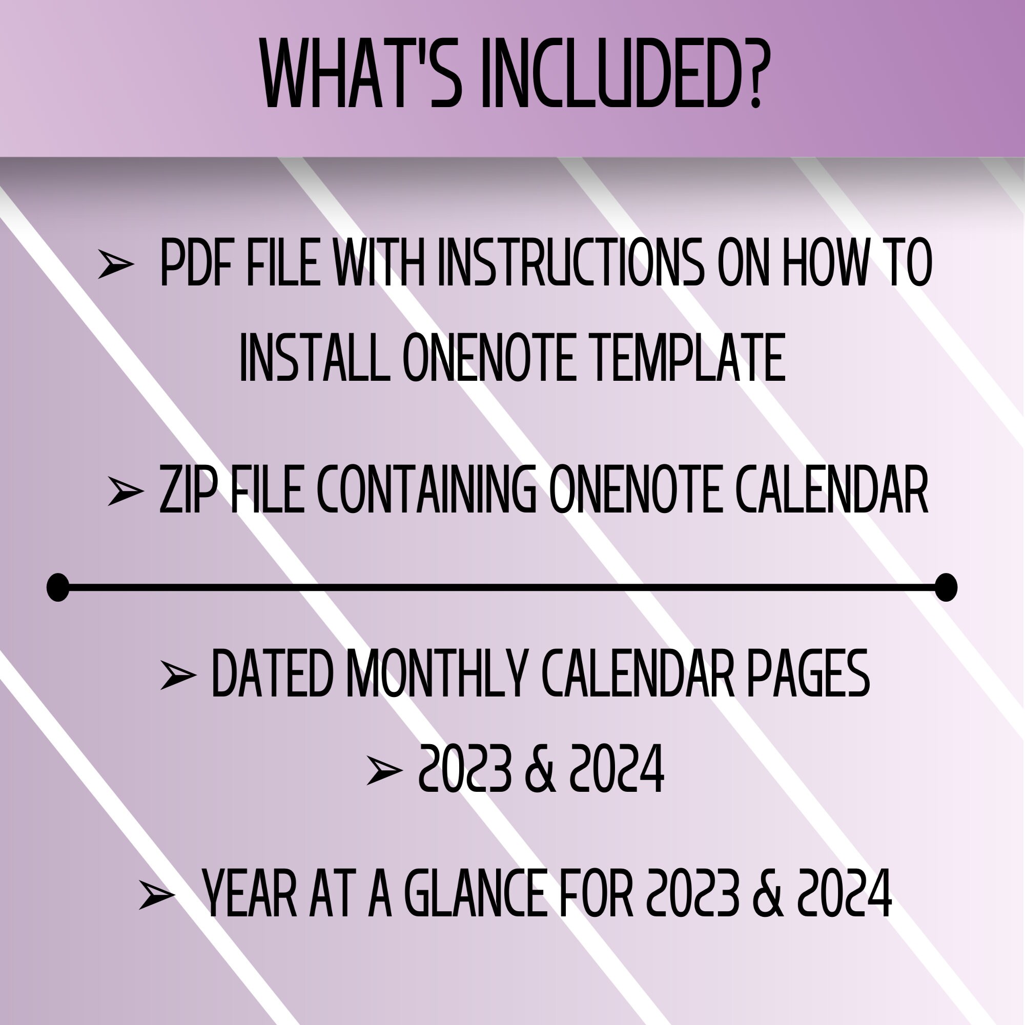 2023 2024 editable onenote calendar monday start dated etsy portugal