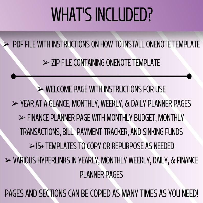 2024 Onenote Planner Onenote Digital Planner Template 2024 Etsy Australia
