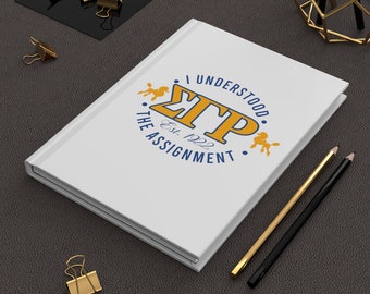 assignment notebook drawing Sigma Gamma Rho I understood the assignment
