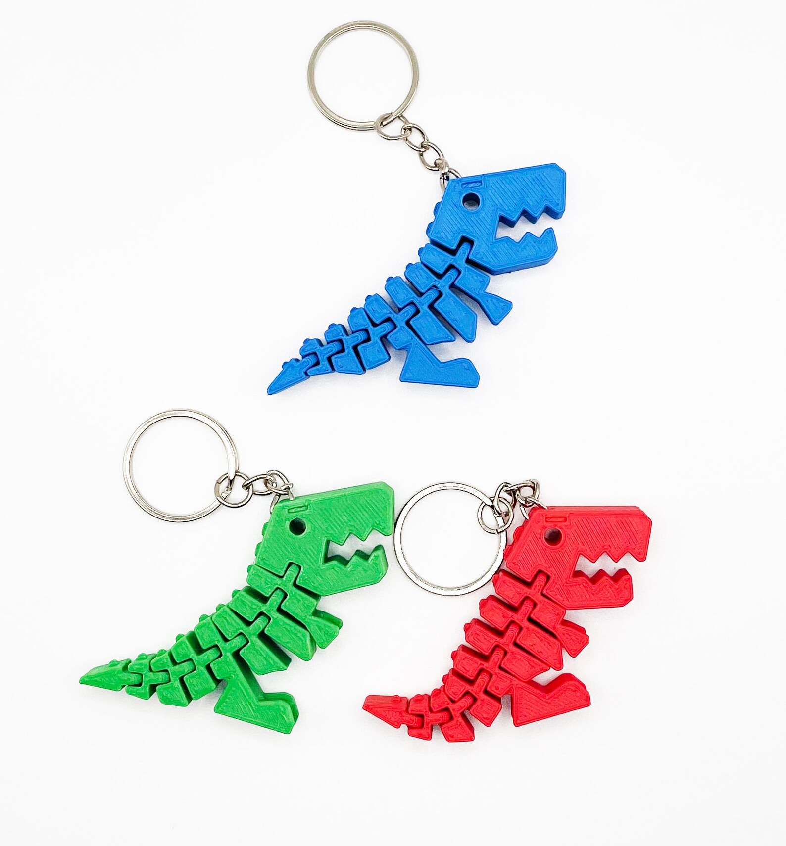 Fidgets Dinosaur Keychain Fidget Toy Fidget Toys Etsy