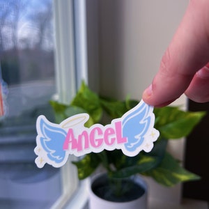 Y2K Angel Sticker | Y2K aesthetic stickers | Y2K sticker | Girly Stickers | laptop stickers| water bottle stickers | 2000s