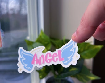 Y2K Angel Sticker | Y2K aesthetic stickers | Y2K sticker | Girly Stickers | laptop stickers| water bottle stickers | 2000s