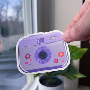Y2K Camera Sticker | Y2K aesthetic stickers | Y2K sticker | Girly Stickers | laptop stickers| water bottle stickers | Y2K Bratz | 2000s