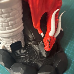 The Watchtower Dice Tower Dice Tower, dice tray, dungeons and dragons, dnd, dice, pla, 3dprinted, rpg, polyheddral, tabletop, ttrpg
