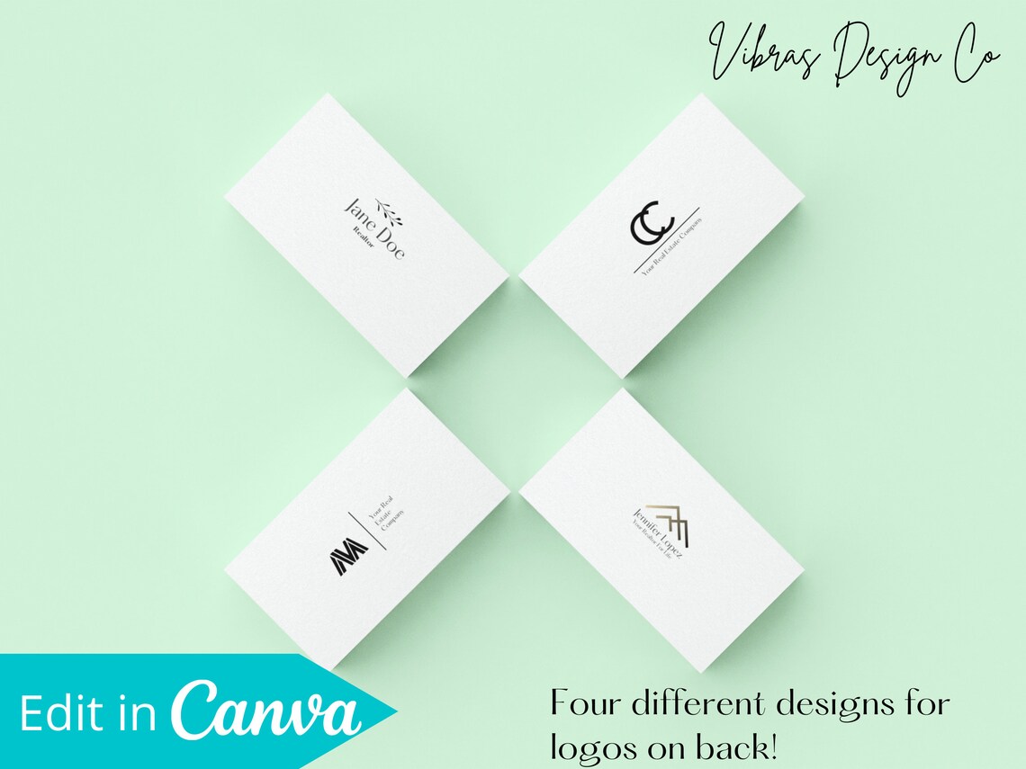 Business Card & Email Signature Template Bundle 3 in 1 Etsy