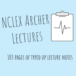 Wykłady NCLEX Archer