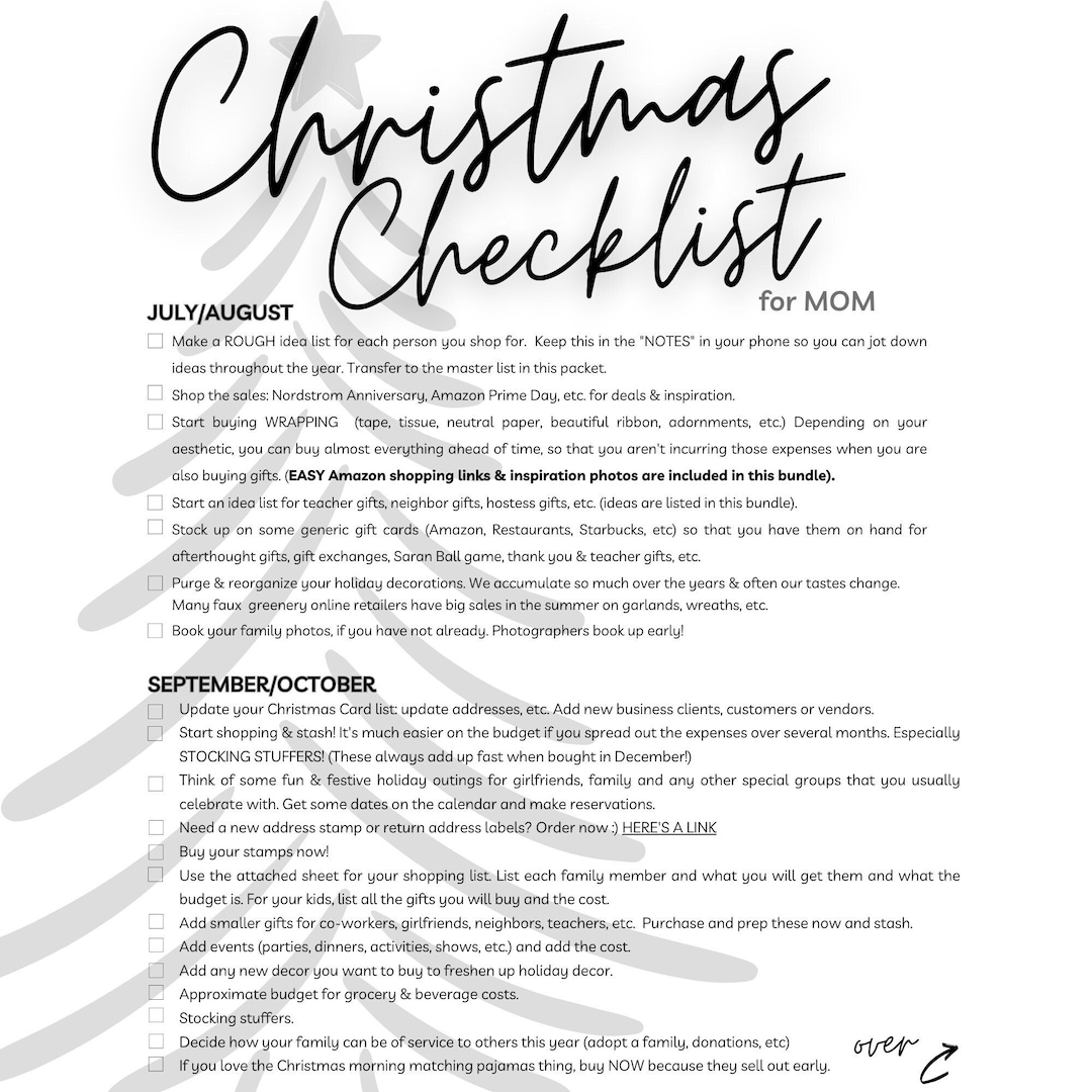 Christmas Checklist Christmas Check List Christmas Gift List christmas-checklist-christmas-check-list-christmas-gift-list