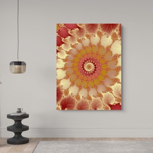 Wall Art Print, Fractal Artwork, Digital Print, Printable Poster, Wall Art Decor, Digital Download