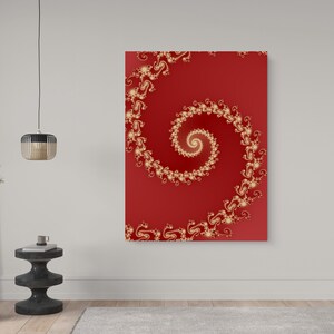 Wall Art Print, Fractal Artwork, Digital Print, Printable Poster, Wall Art Decor, Digital Download