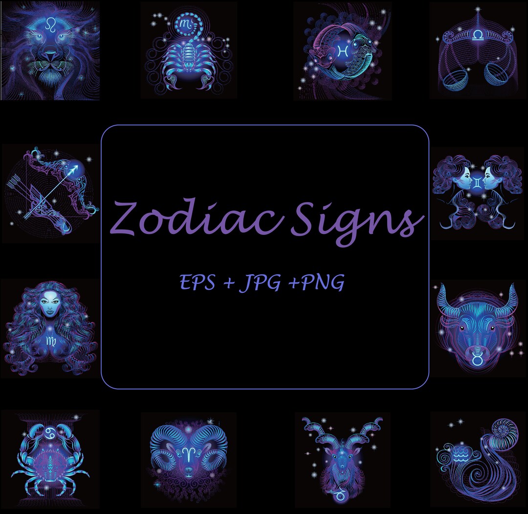 Zodiac PNG, Horoscope Design, Zodiac Signs, Zodiac Template, Horoscope ...