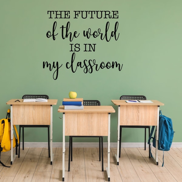 Classroom Wall Decal Etsy