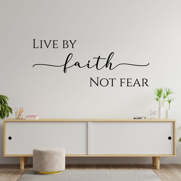 Christian Wall Decal - Etsy