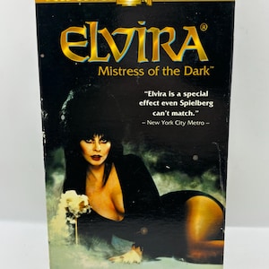 Vintage 1996 Elvira Mistress of the Dark Collector&#39;s Edition VHS