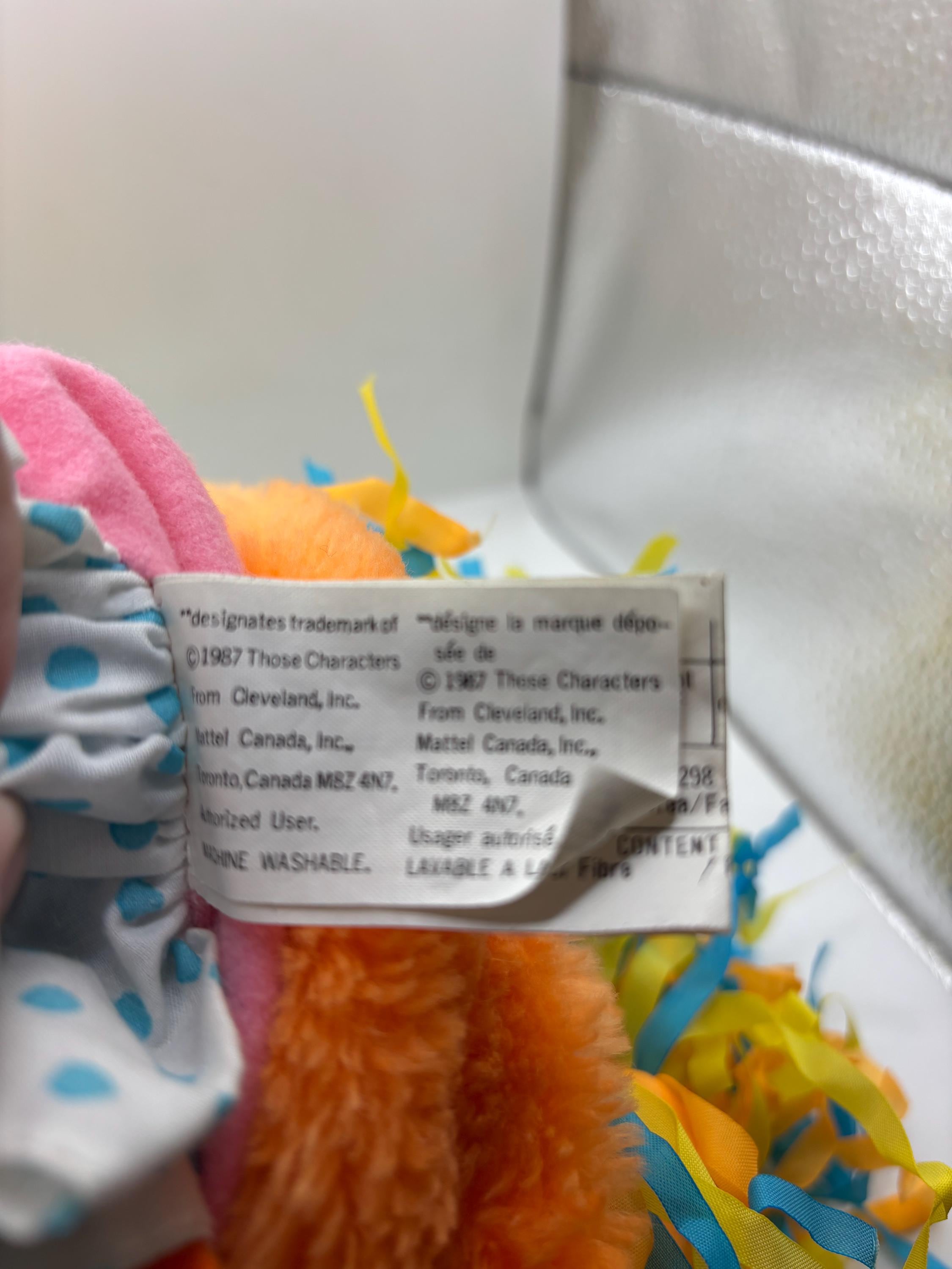 Grand Popples Bébé Cribsy - Mattel 1987